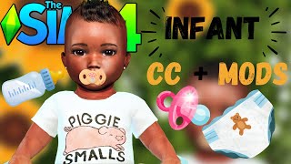 Sims 4 Infant CC Showcase MustHave Mods for Baby Lovers [upl. by Sivrup]