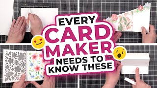 10 Different Card Folds Every Card Maker Should Know [upl. by Shiff]