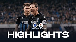 CLUB BRUGGE  OH LEUVEN  HIGHLIGHTS  20232024 [upl. by Shir]