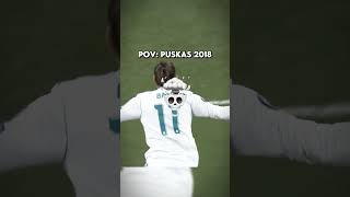 Pov puskas 2018 🔥😈🥶⚽ footballshorts football ronaldo [upl. by Ayital681]