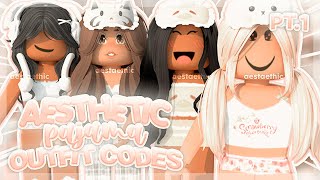 Berry Avenue PAJAMA OUTFIT CODES PT1 w popular Face codes Skin Tone  Bloxburg roblox brookhaven [upl. by Jennee]