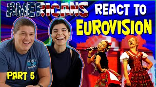 Americans react to Eurovision 2014 POLAND Donatan amp Cleo My Słowianie [upl. by Valera447]