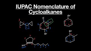 IUPAC Nomenclature of Cycloalkanes  Organic Chem  11th Chemistry  Competitive Exam Preparation [upl. by Halvaard]