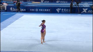 Miyata Shoko 宮田 笙子 Floor  2023 University Games QF [upl. by Falo]