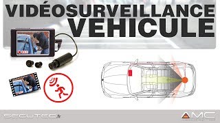 KIT VIDÉOSURVEILLANCE POUR VÉHICULE DISCRET ANTIVANDALE SECUTECFR [upl. by Michon]