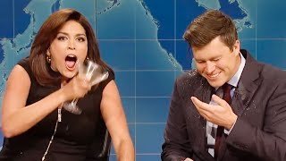 Cecily Strong Breaking Character on SNL [upl. by Assenev]