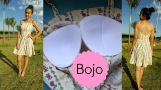 Costurando bojo sem forro Alana Santos Blogger [upl. by Elga]