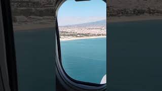 Landing 🛬 Catania airport italy travel foryou explore enjoy sea love shorts viralvideo [upl. by Lenette]