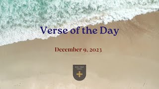 Bible Verse of the Day  December 9 2023 verseoftheday dailybibleverses bible [upl. by Anoirb]