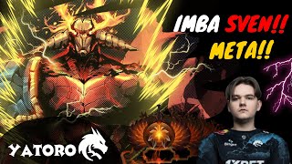 IMBA YATORO SVEN IMMORTAL GAMING Dota 2 Watch and Learn it if you wanna be PRO dota dota [upl. by Drofnil]