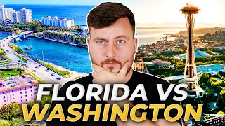 Washington VS Florida Exploring The Great Migration amp Key Differences  Living In Washington [upl. by Adnauqal214]