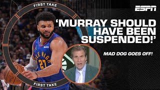 ITS A DISGRACE 🗣️ MAD DOG LIVID with Jamal Murray FINE and NO SUSPENSION  First Take [upl. by Beesley592]