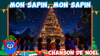 Mon sapin mon sapin  Chanson de Noël pour enfants 🎄✨ ChansonsNoël NoëlPourEnfants SapinDeNoël [upl. by Roxane]