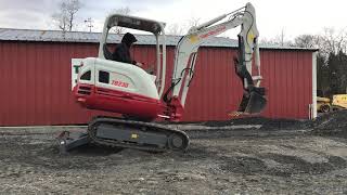 TAKEUCHI TB230 EXCAVATOR [upl. by Elyl797]