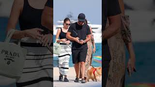 Thylane Blondeau departing from a Saint Tropez beach shorts [upl. by Eberly]