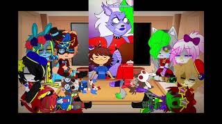 FNAF Security Breach react to Ruin DLC Gacha Club My Au Read Des [upl. by Rahab]