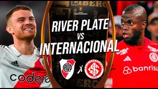 RIVER PLATE 2 VS INTERNACIONAL 1  PARTIDO COMPLETO octavos de final ida COPA LIBERTADORES 2023 [upl. by Pattie]