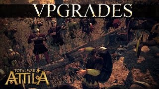 Total War Attila Mechanics  Upgrading Skirmishers [upl. by Niamert]