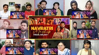 नवरात्रि🚩Special Songs🥢Mashup✨ Navratri Dandiya Garba Song  Navratri Celebration  Reaction MASHUP [upl. by Harifaz310]