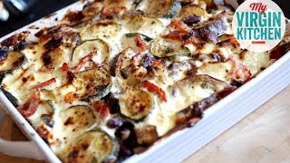 HOMEMADE VEGETARIAN MOUSSAKA RECIPE [upl. by Airelav38]