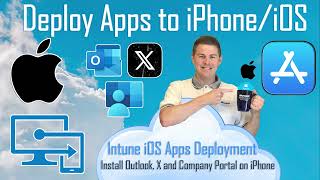 Install Apps on iOSiPhone devices with Microsoft Intune 58 [upl. by Yuma]