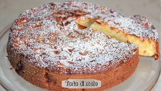 Torta di mele ricetta facile [upl. by Lleoj]