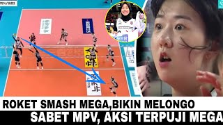 megawati hangestri jadi MPVred spark vs hi pass 30 tanpa balas liga voli Korea [upl. by Rojas]