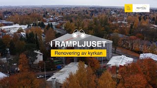 Renovering av Malmi kyrka ventilerad fasad med högkvalitativ Powerwall PIRisolering [upl. by Hubert]