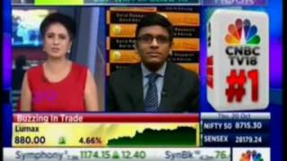 Watch Mr Navneet Damani on CNBC for the show Trading Hour [upl. by Ecargyram]