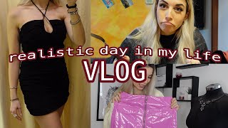 HAUL RINSTA  VLOG a day with me try on buoni propositi cibo [upl. by Anerbas]