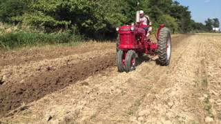 2016 Plowing Disking Harrowing and Planting Corn [upl. by Theodor709]