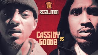 CASSIDY VS GOODZ RAP BATTLE  URLTV [upl. by Hakim]