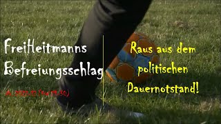 Raus aus dem politischen Dauernotstand [upl. by Constantia]