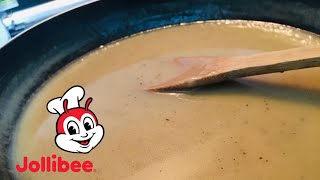 HOW TO COOK GRAVY ALA JOLLIBEE  Gravy Recipe [upl. by Keithley519]