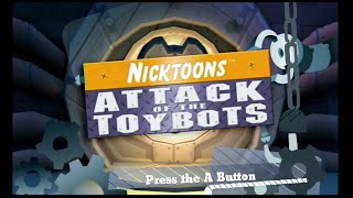 Nicktoons Attack of the Toybots Title Screen PS2 Wii [upl. by Neroled]