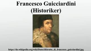 Francesco Guicciardini Historiker [upl. by Scoville]