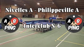 Nivelles A  Philippeville A Interclub N°6 [upl. by Htesil]