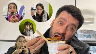 Bir Günlük VLOG  Kore yemekleri yedik🍙 Kiko aldıq [upl. by Leeland]