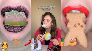 💖 TikTok POVS 💖 ASMR Satisfying Eating  Kaitlin Autumn Monique  POVs Tiktok 2024 14 [upl. by Ivatts815]