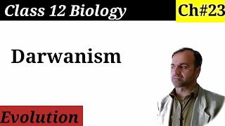 Darwinism class 12 Biology class 12 Biology  Evolution [upl. by Nylac]