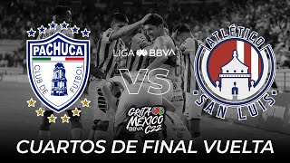 Resumen y Goles  Pachuca vs San Luis  Liga BBVA MX  Grita México C22  Cuartos de Final VUELTA [upl. by Yenreit]