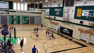 South Kitsap  Graham Kapowsin High School Volleyball SPSL TOURNAMENT  11924  Set 2 of 4 [upl. by Egwan]