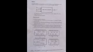 EXAMEN DE FIN DE FORMATION logique combinatoire 1 [upl. by Fitzsimmons482]