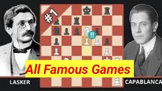 Emanuel Lasker vs Capablanca capablanca Great player Lasker lossing the game [upl. by Irme]