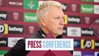 quotWe Need To Be Competitive And Hard To Beat  David Moyes Press Conference  Tottenham v West Ham [upl. by Allemaj]