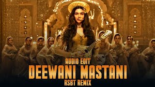 DEEWANI MASTANI  AUDIO EDIT  REMIX BY RSBT  BASS REMIX  beatmaker djremix [upl. by Corenda]