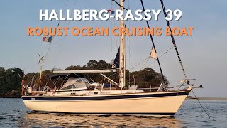 Hallberg Rassy 39  Classic robust ocean cruising boat [upl. by Saenihp416]