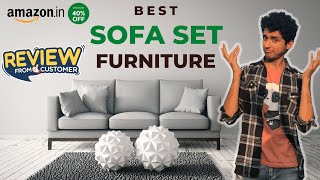 Best sofa online in India 🔥 Sofa set Furniture review 🔥 Best sofa set in Amazon  Sofa set review [upl. by Benetta342]