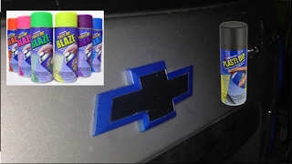 How to Plasti Dip Emblem 101 2 Tone [upl. by Harms76]