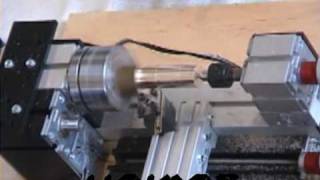 Eccentric turning with a Unimat Lathe [upl. by Milo]